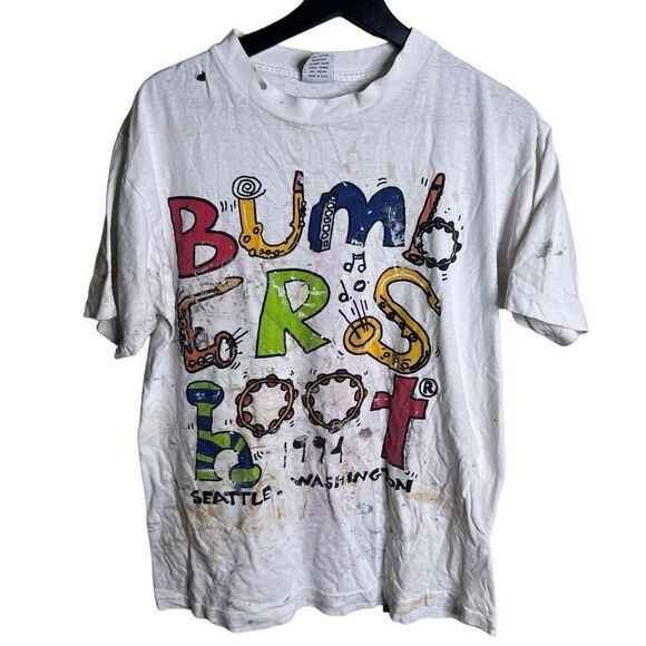 Vintage 90s Seattle Bumbershoot T Shirt Large - Picture 1 of 6